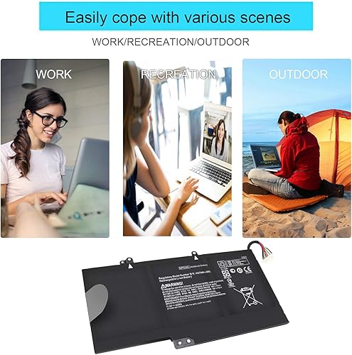 Miniatura 7 de Easy&Fine NP03XL - Batería para portátil HP Envy X360 15-U010DX 15-U110DX 15-U399NR 15-U410NR 15-U499NR 15-U483CL 15-U337CL 15T-U337CL 15T-UUUT 39.4