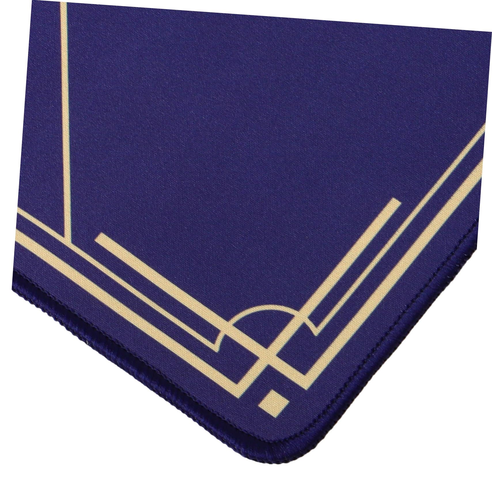 Tapete de Mesa de Póquer Azul Antideslizante y Fácil de Limpiar, Cubierta para Mesas de Ruleta Adecuado para Juegos de Póquer y Entretenimiento en Casa