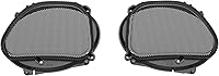 Vista 3 de Hogtunes 57 rejillas de altavoces frontales de malla (paquete de 2), se adapta a los modelos Harley-Davidson Road Glide 1998-2013
