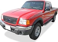 Vista 24 de APS Estribos tipo iBoard compatibles con Ford Ranger Mazda Serie B 1999-2011 Super Cab 4 puertas (requiere perforación)