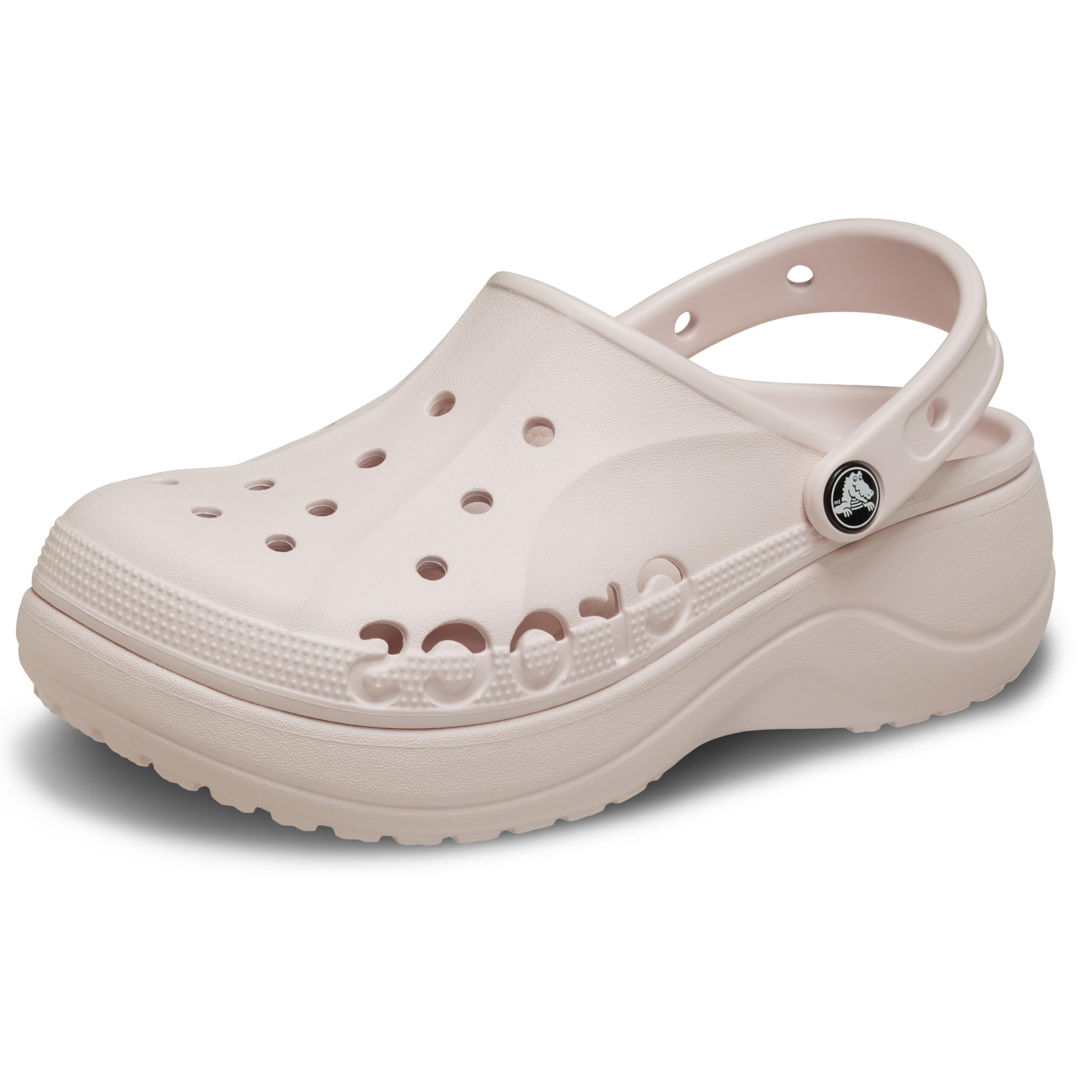 Crocs Baya Platform Sandal 39-​40 EU Barely Pink