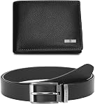 HORNBULL Mens Combo Wallet and Belt | Gift Set for Men | Diwali Gift Hamper for Men | Wallets Men Leather BW 69117, Two Fold Wallet (Brown)