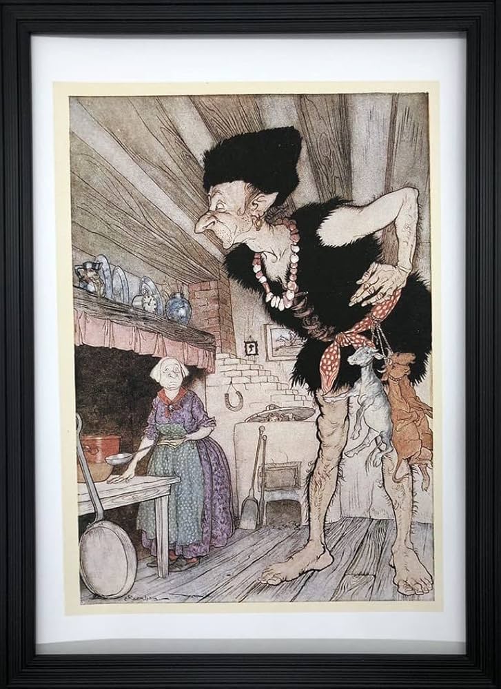 絵画　フルーツと豆の木の妖精 絵画 フルーツと豆の木の妖精 91FVl-lzfDL.jpg