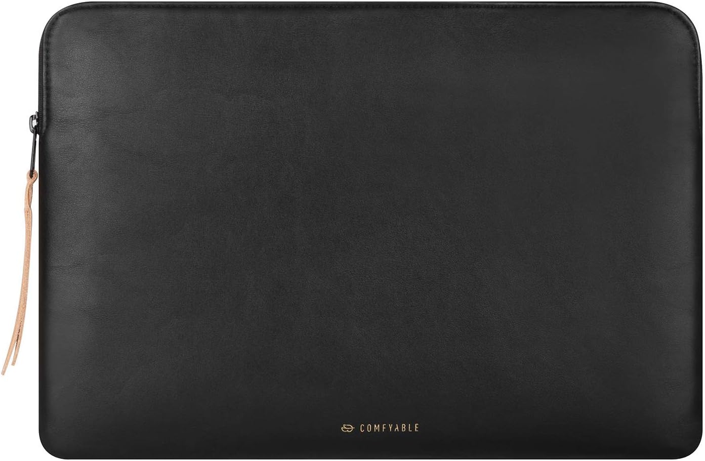 Comfyable Tablet Sleeve for iPad Pro 12.9 inch & Smart/Magic Keyboard with Pencil Holder - PU Leather Bag Waterproof Slim Protective Cover Case - Black