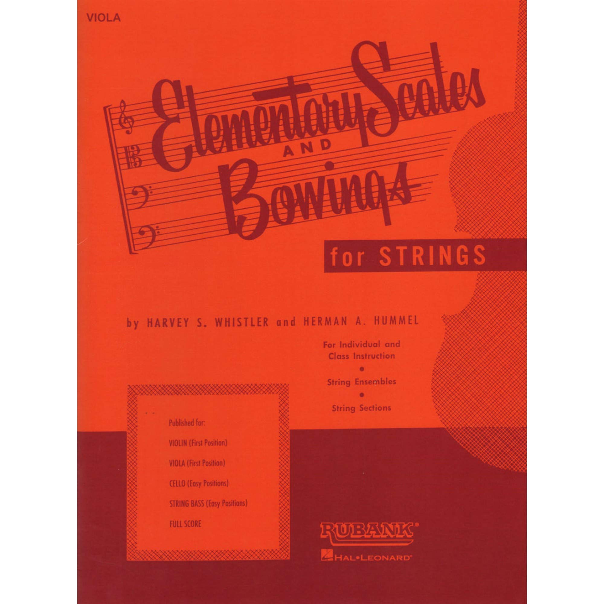 Elementary Scales and Bowings - Viola: (First Position)