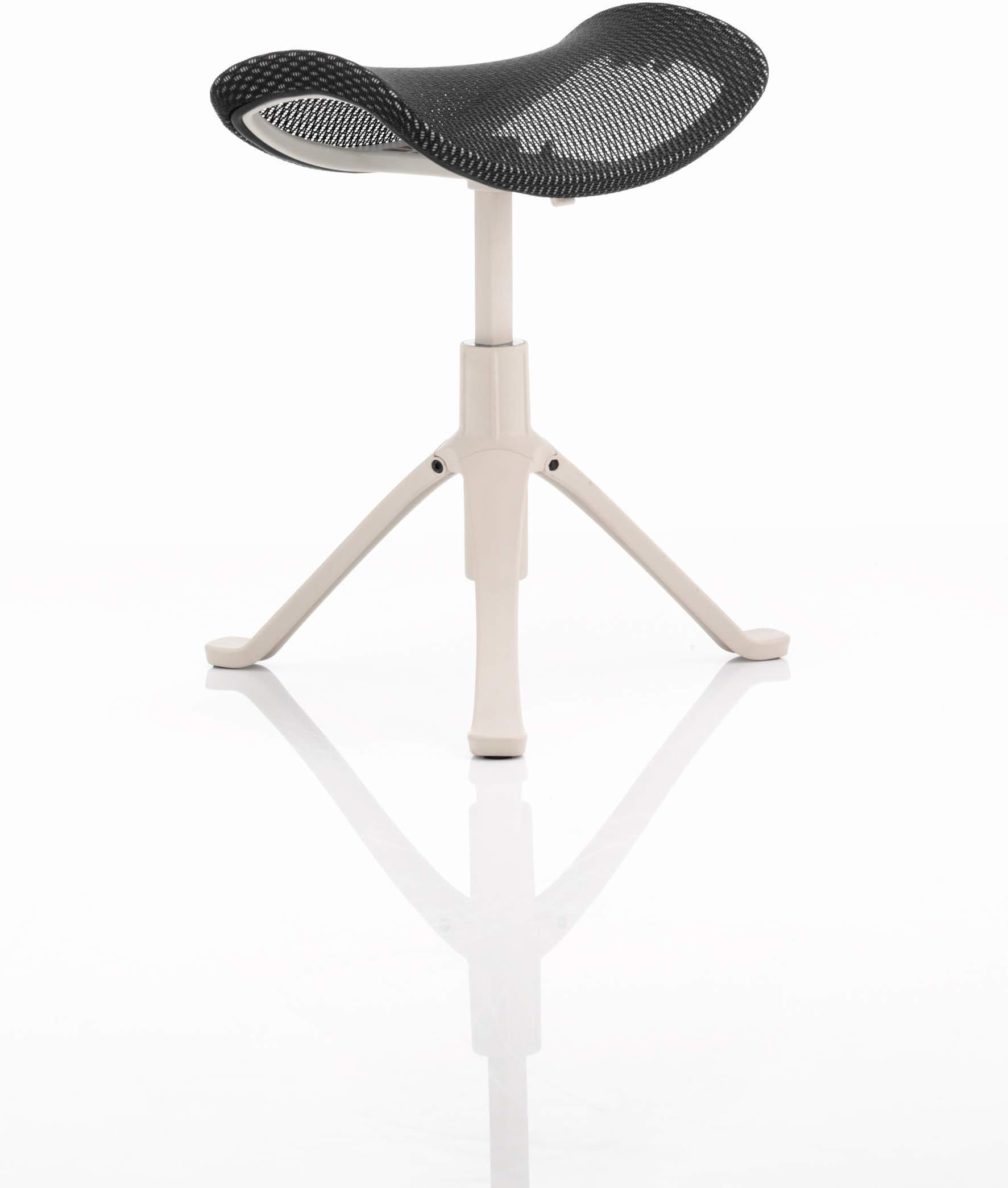 Office Elephant OE01-PO000024 Ergo-Dynamic Footstool Grey Frame Black Mesh