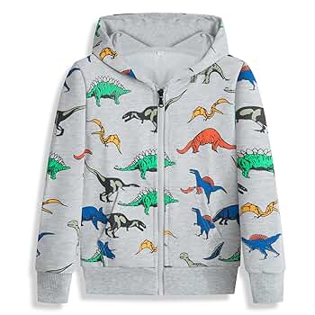トップス CandyStripper* DINOSAUR FLEECE PULLOVER Women's Fall Cute Dinosaur Hoodie Casual Loose Fit Long