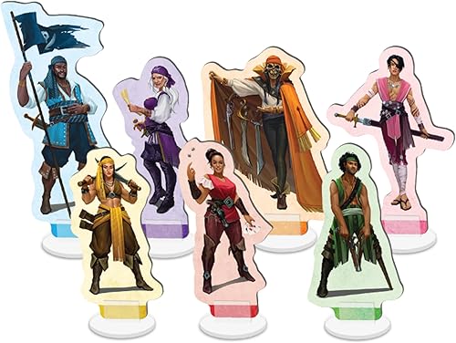 Miniatura 4 de Forgotten Waters Board Game - Embark on a Hilarious Pirate Adventure in a World of High Seas Hijinks! Cooperative Strategy Game, Ages 14+, 3-7