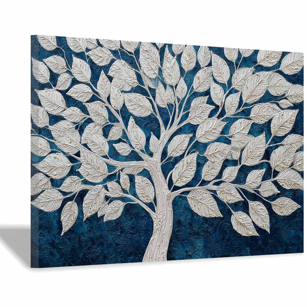 XENIOU Tree Canvas Wall Art Glowing magics tree art prints, decorative paintings, for Living Room Bedroom Office Home Wall Decor.(Multicolor)-70x100cm Framed