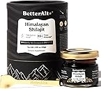 Better Alt Pure Himalayan Shilajit Resin Pack of 1 High Potency Gold Grade 75 Servings for Energy Boost & Immune Support, 85+ Trace Minerals, 75%+ Fulvic Acid, with Lab Test Report,400 mg