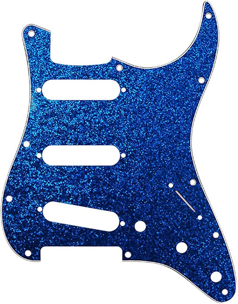 D’Andrea Strat Pickguards for Electric Guitar, Blue Sparkle
