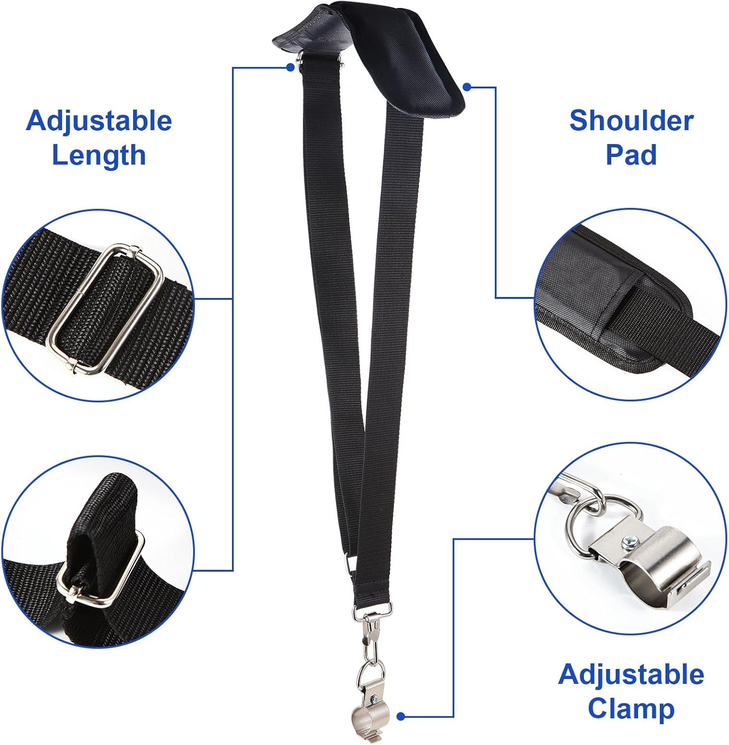 String Trimmer Shoulder Strap AP1500 for EGO 56V Universal Shoulder Strap Weed Trimmers Shoulder Strap Comfort with ego Multi Head System Strap - Image 3
