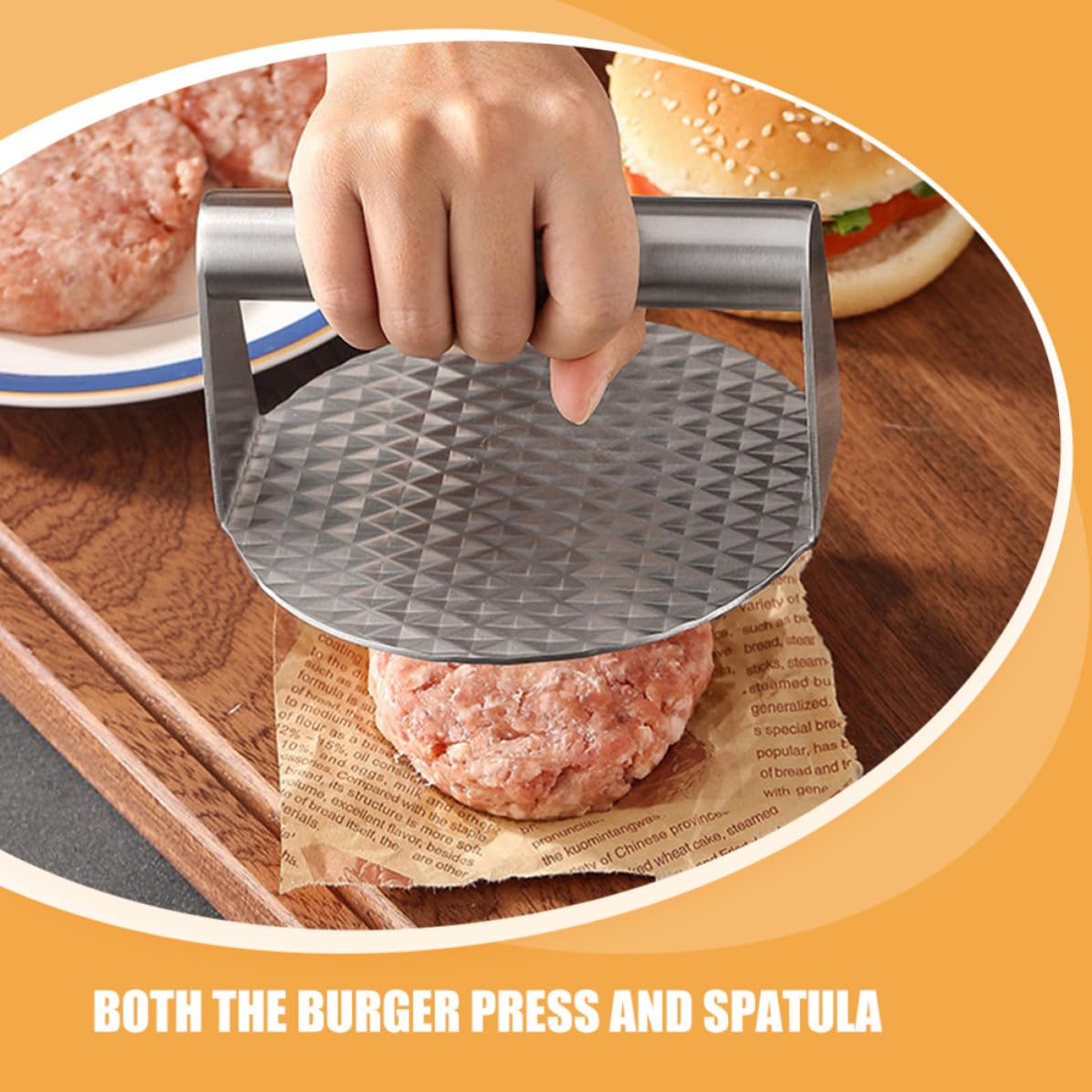 Set Utensili Barbecue in Acciaio Inox, Robusto