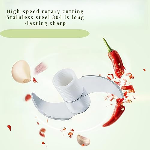 Miniatura 7 de Procesador manual de alimentos, picador de verduras, mini cortador de ajo con cuerda de mano, cortador de cebolla para verduras, jengibre, frutas,