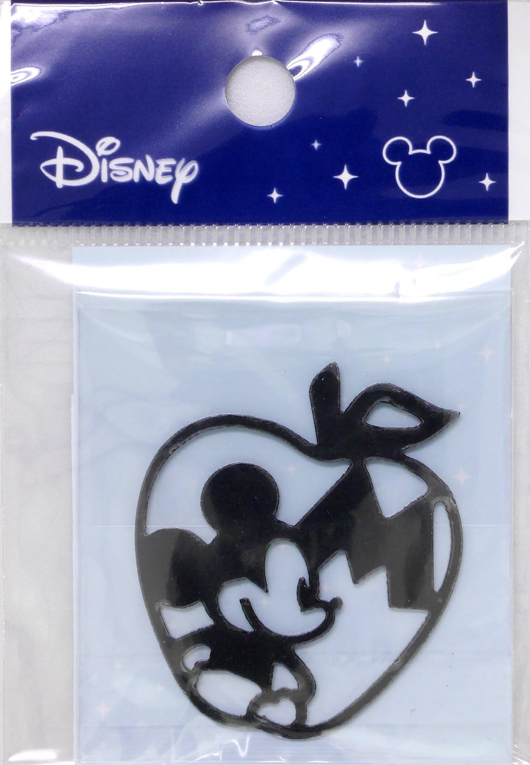 Amazon エルベール デザインプレートパーツ ディズニー シルエットモチーフ りんご ミッキー Licd 37 アクセサリーパーツ 通販