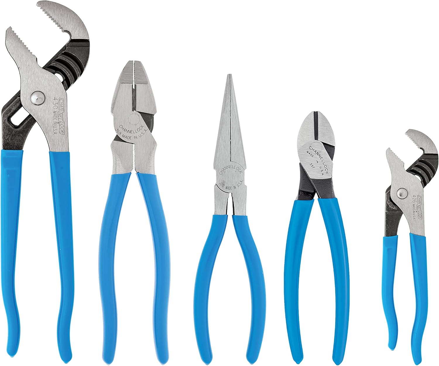 CHANNELLOCK GS50 5pc Pliers Set Made in USA
