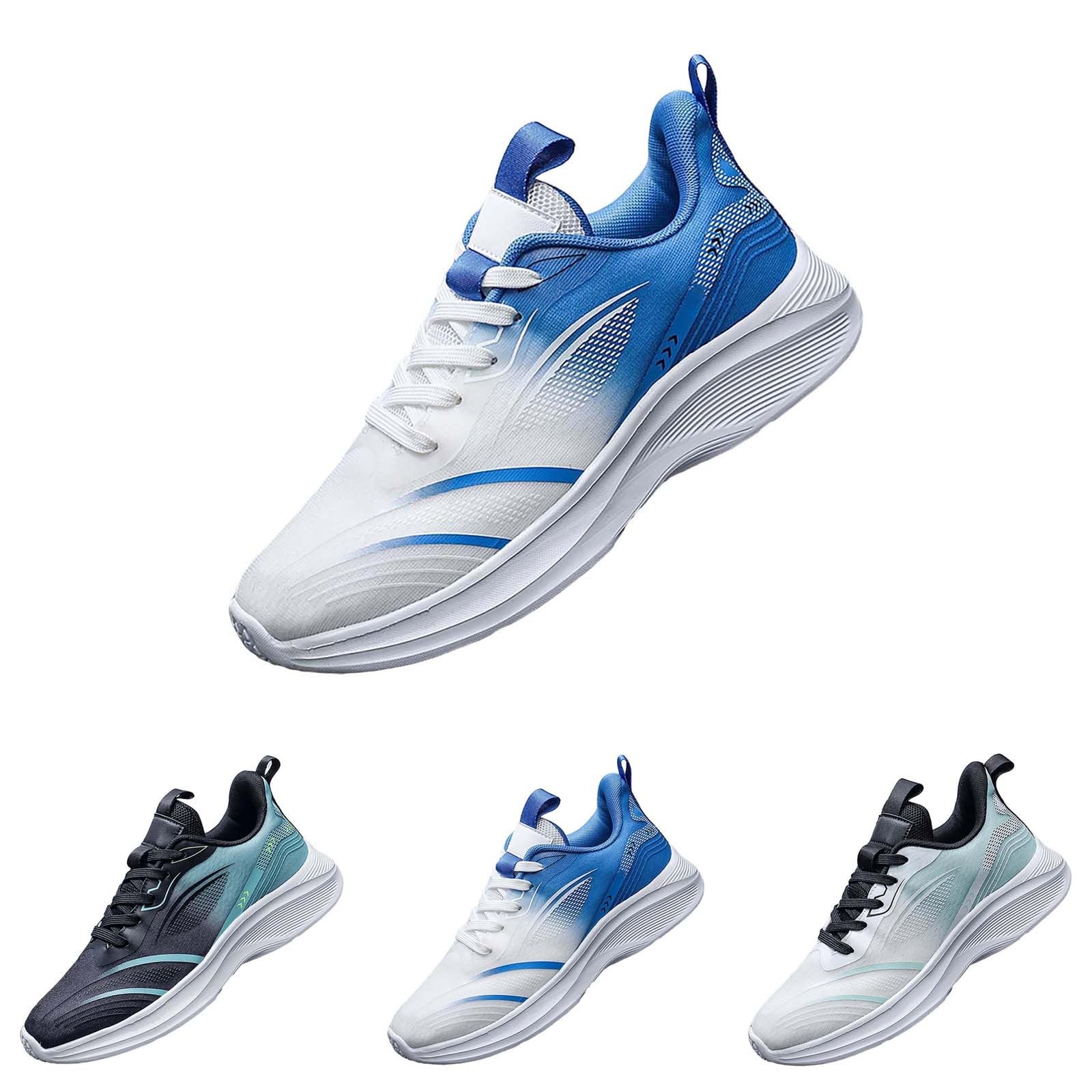 sneaker bunt herren sportschuhe herren modern freizeitschuhe mesh leicht atmungsaktiv fitness rutschfest joggingschuhe flache sohle elegant halbschuhe