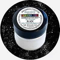 Vista 15 de Purpurina comestible para bebidas, purpurina brillante, polvo para bebidas para cócteles, cervezas, vinos y más. Serie color Green, 25 gramos Verde