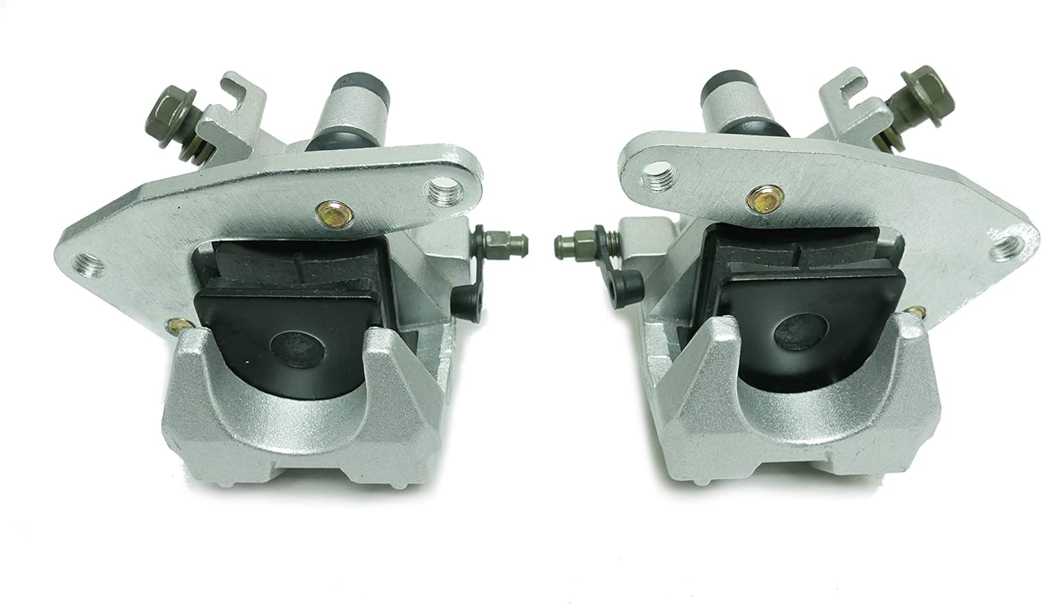 Monster Loaded Front Brake Calipers for Honda TRX250X/EX & TRX400X/EX Left & Right Precision Machined Quiet Operation Corrosion Resistant Optimal Braking
