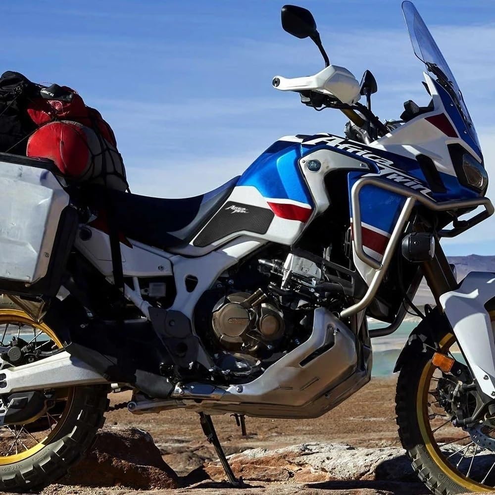 Motorcycle Tank Pad for Africa for Twin CRF1000L ADV for Sports 2018 2019 2020 2021 Motorcycle Tank Pad Protector Sticker Decal Knee Grip Tank Traction