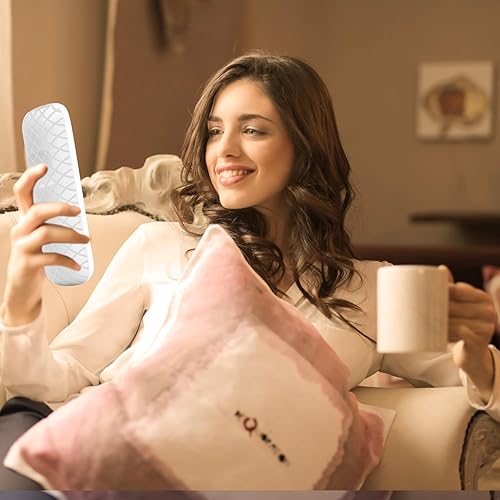 Miniatura 6 de Funda para control remoto Roku, cubierta de batería para control remoto TCL Roku Smart TV Streaming Stick, funda protectora de silicona para control