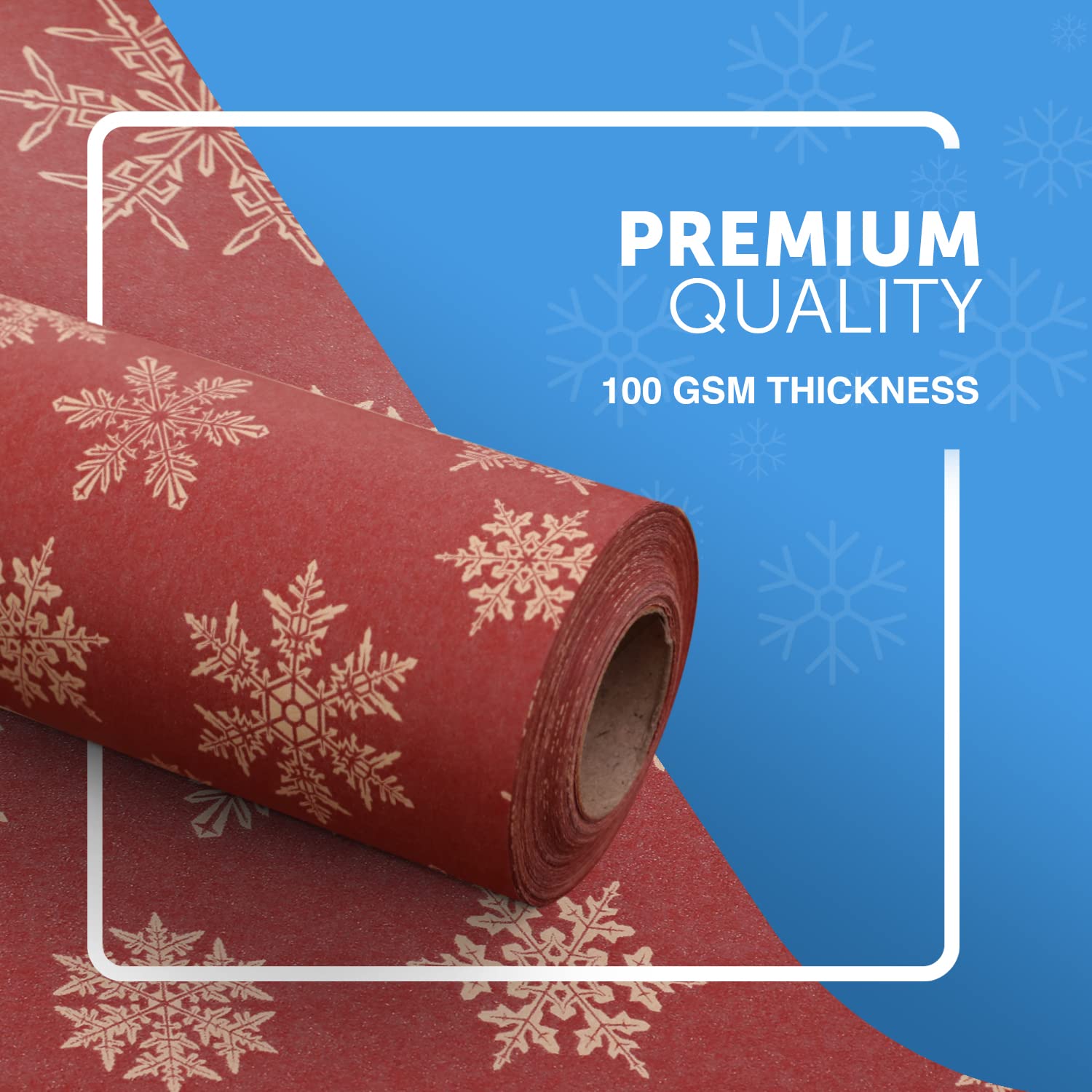 Kraft & Co Wrapping Paper Roll, Style 11, 1 roll (Pack of 1) - Image 4