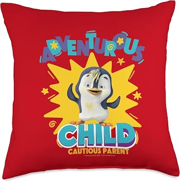 Friends. Adventurous Child Throw Pillow