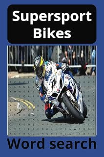 Sport Bike Word Search Book: A Motorcycle Themed Word Search Find Puzzle Book For All Ages And Motorcycle Lovers