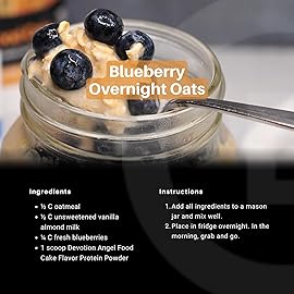 Devotion Nutrition Protein Powder Angel Food Cake - 20g Whey Isolate & Casein Protein Blend - No Added Sugar, Low Carb, Gluten-Free, Keto-Friendly, 1g MCT, Kosher - 2lb Pouch