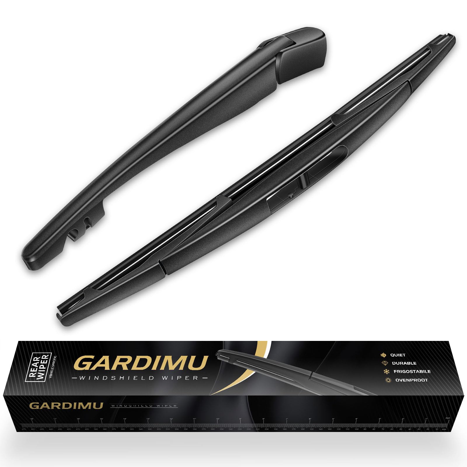 Rear Windshield Wiper Blade and Arm for Mazda CX-30 2020-2026