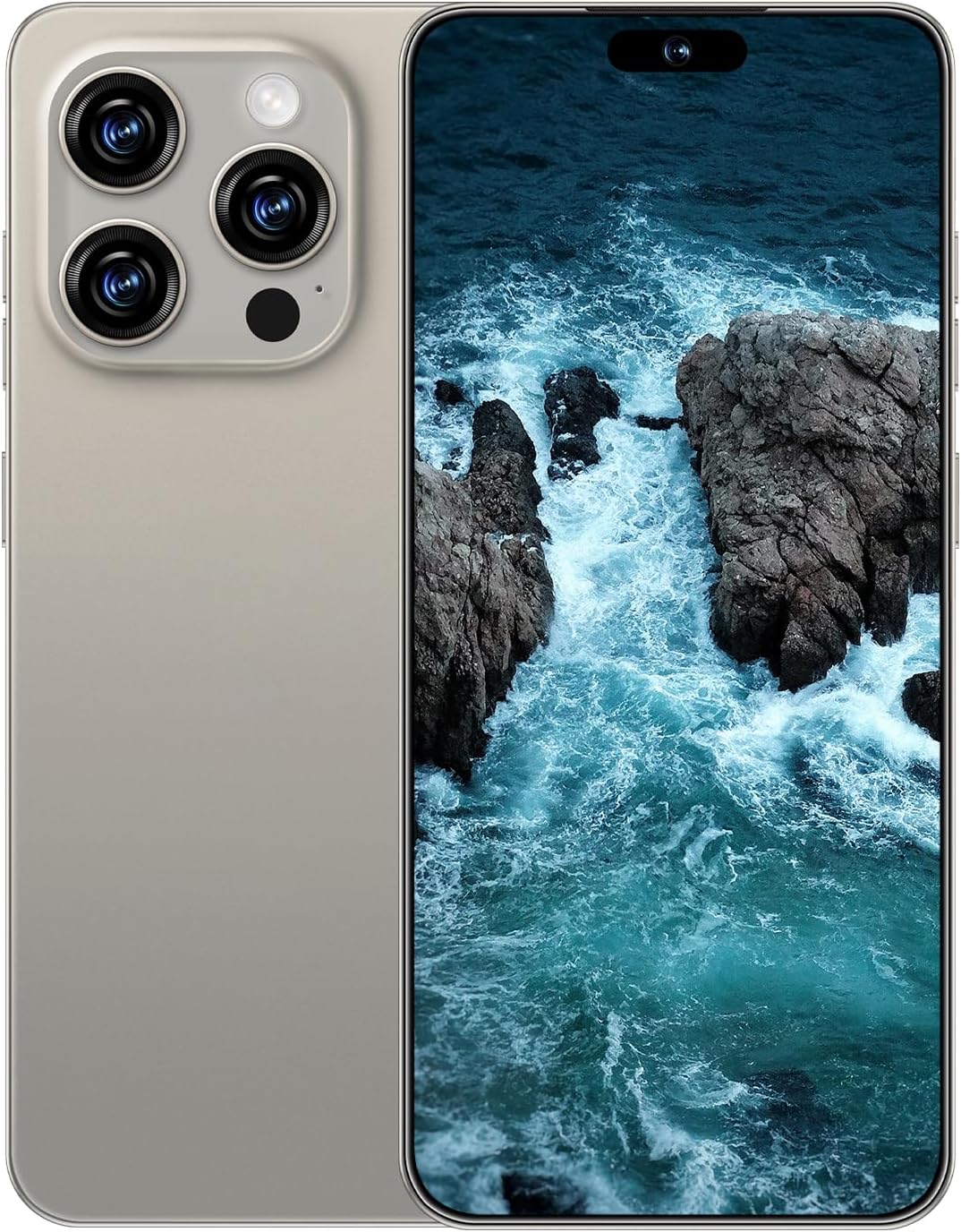 I16 PROMAX 5G Cell Phone,Smartphone Unlocked Cell Phone 8GB+256GB/6.99″ Display/68MP+108MP Camera/7000 mAh Battery Super Endurance, Dual SIM Card/Face Unlock/GPS (Gray) I16 PROMAX 5G Cell Phone,Smartphone Unlocked Cell Phone 8GB+256GB/6.99″ Display/68MP+108MP Camera/7000 mAh Battery Super Endurance, Dual SIM Card/Face Unlock/GPS (Gray)