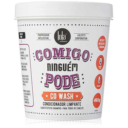 Comigo Ninguém Pode Condicionador Limpante 450g, Lola Cosmetics