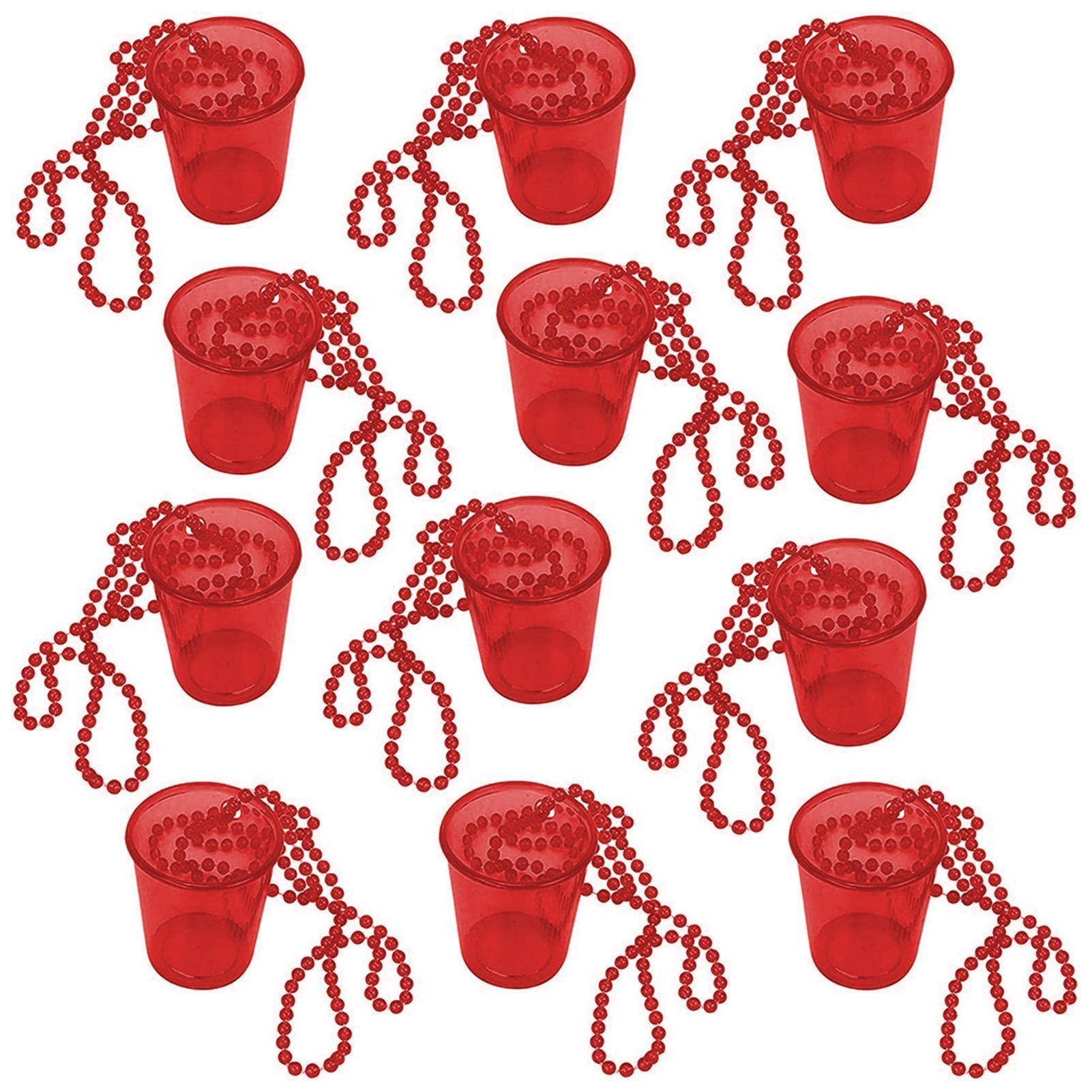 Set Di 8 Bicchierini Da Shot Con Collana Di Perline, Per Addio Al Nubilato, Feste E Matrimoni, Colori Assortiti - 3