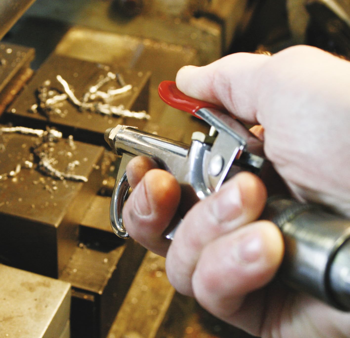 Sealey Sa913 Air Blow Gun Palm Type with Safety Nozzle