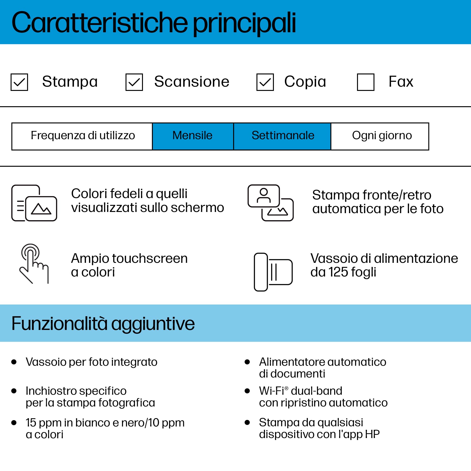HP Envy Inspire 7924e 349W0B, Stampante Multifunzione a Getto d'Inchiostro A4 a Colori, Fronte/Retro Automatico, 22 ppm, Wi-Fi, Smart, 3 mesi di Instant Ink inclusi, Tortora