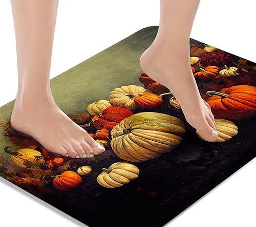 Britimes Tapetes de baño para baño, tapetes de baño antideslizantes, cubierta lavable de playa abstracta, tapete para decoración de baño, 16 x 24