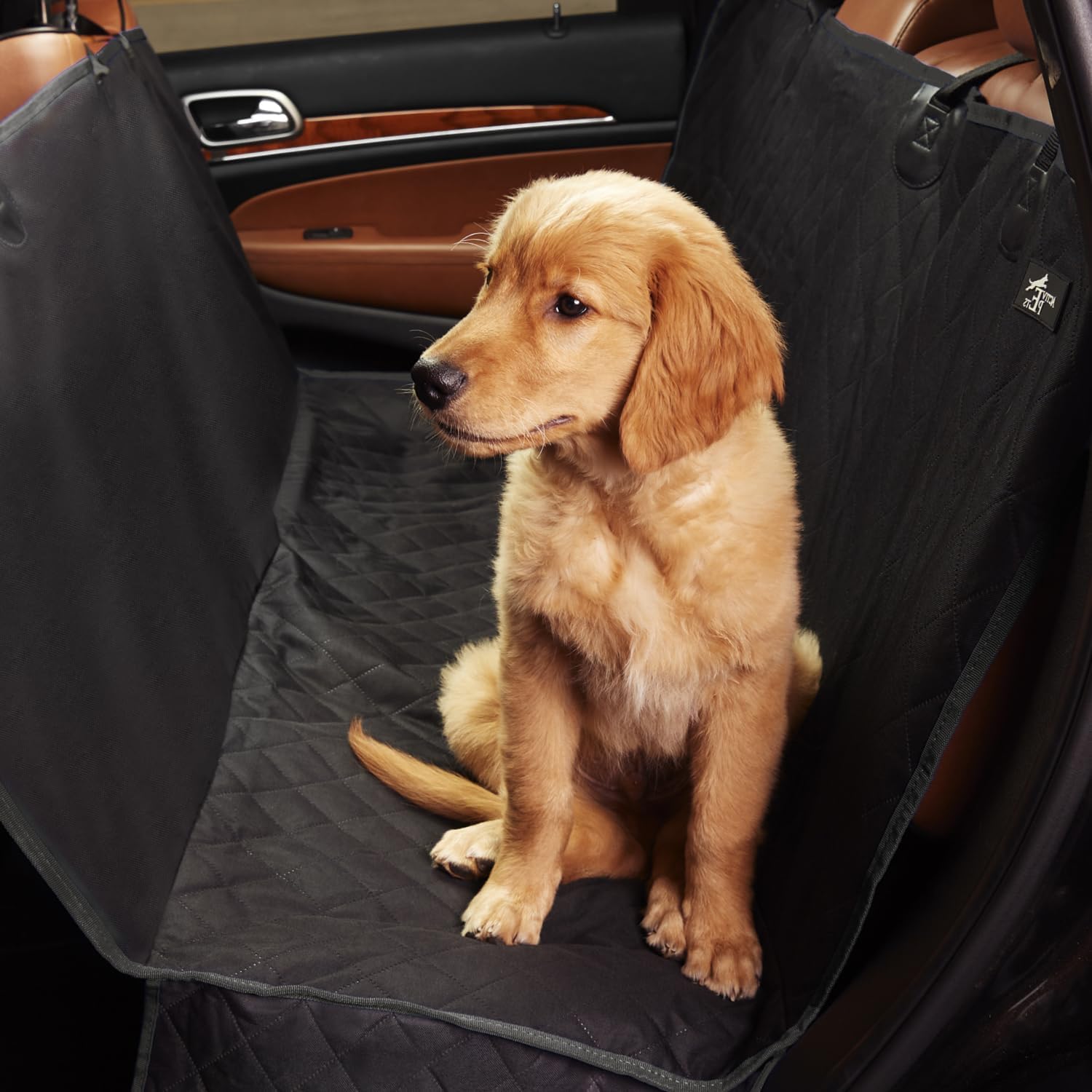 Anarjy Premium Pet Car Seat Cover - Front Seat Protector for Dogs ...