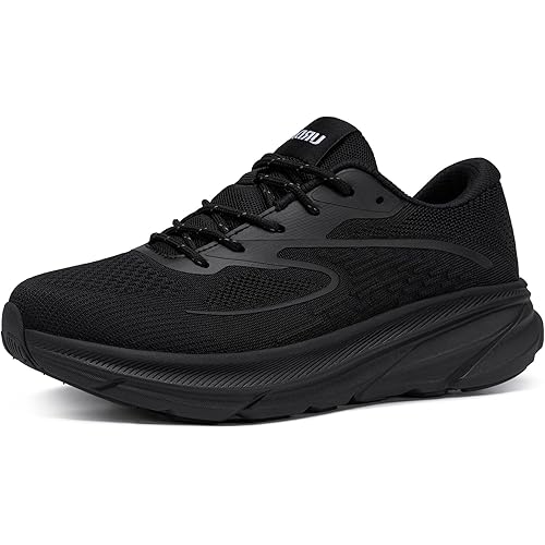 Running Shoes for Men Lightweight Casual Walking Shoes Comfortable Breathable Tennis Sneaker Cushioning Trainers
