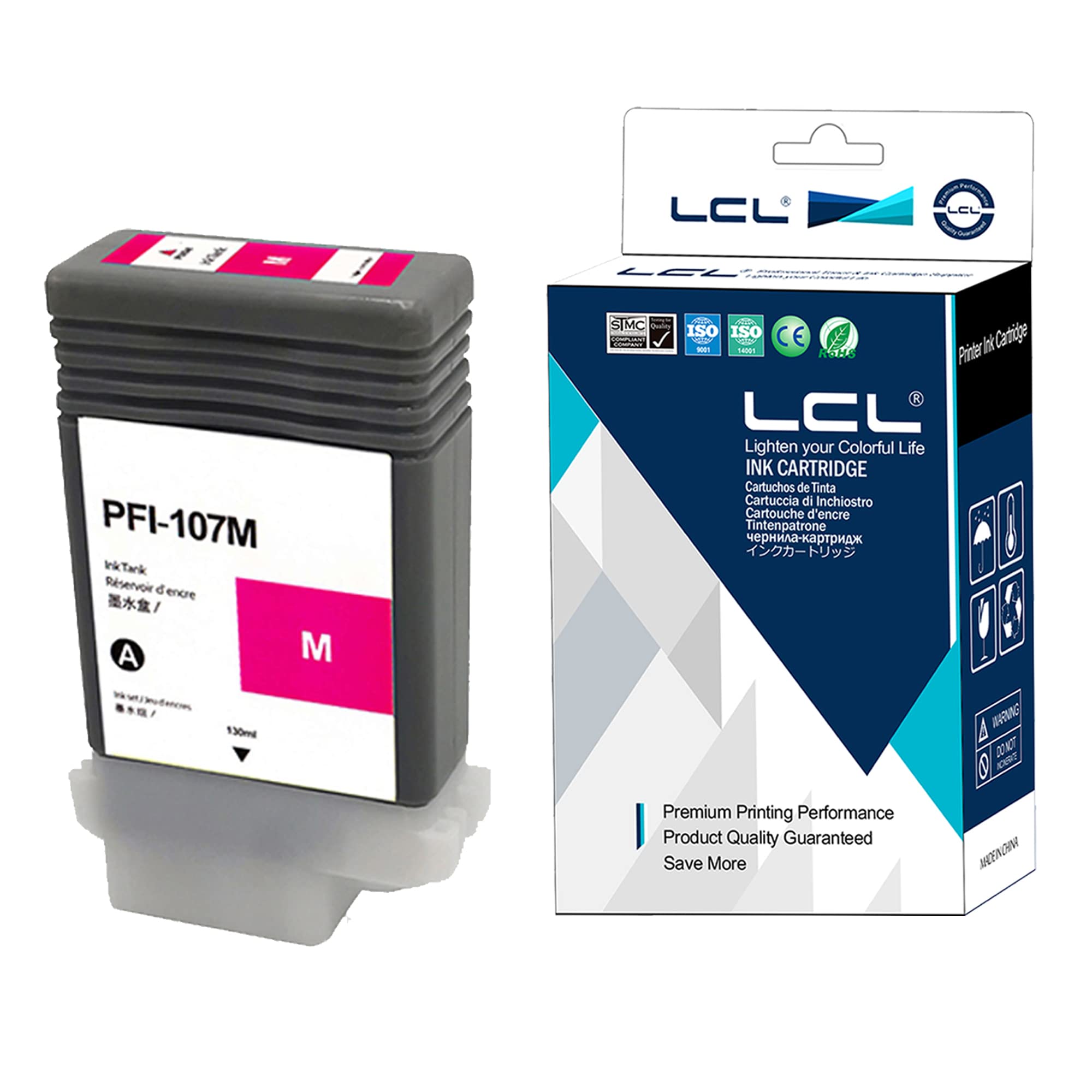 Amazon.co.jp: LCL Canon用 キャノン用 PFI107 PFI-107 PFI107M PFI 
