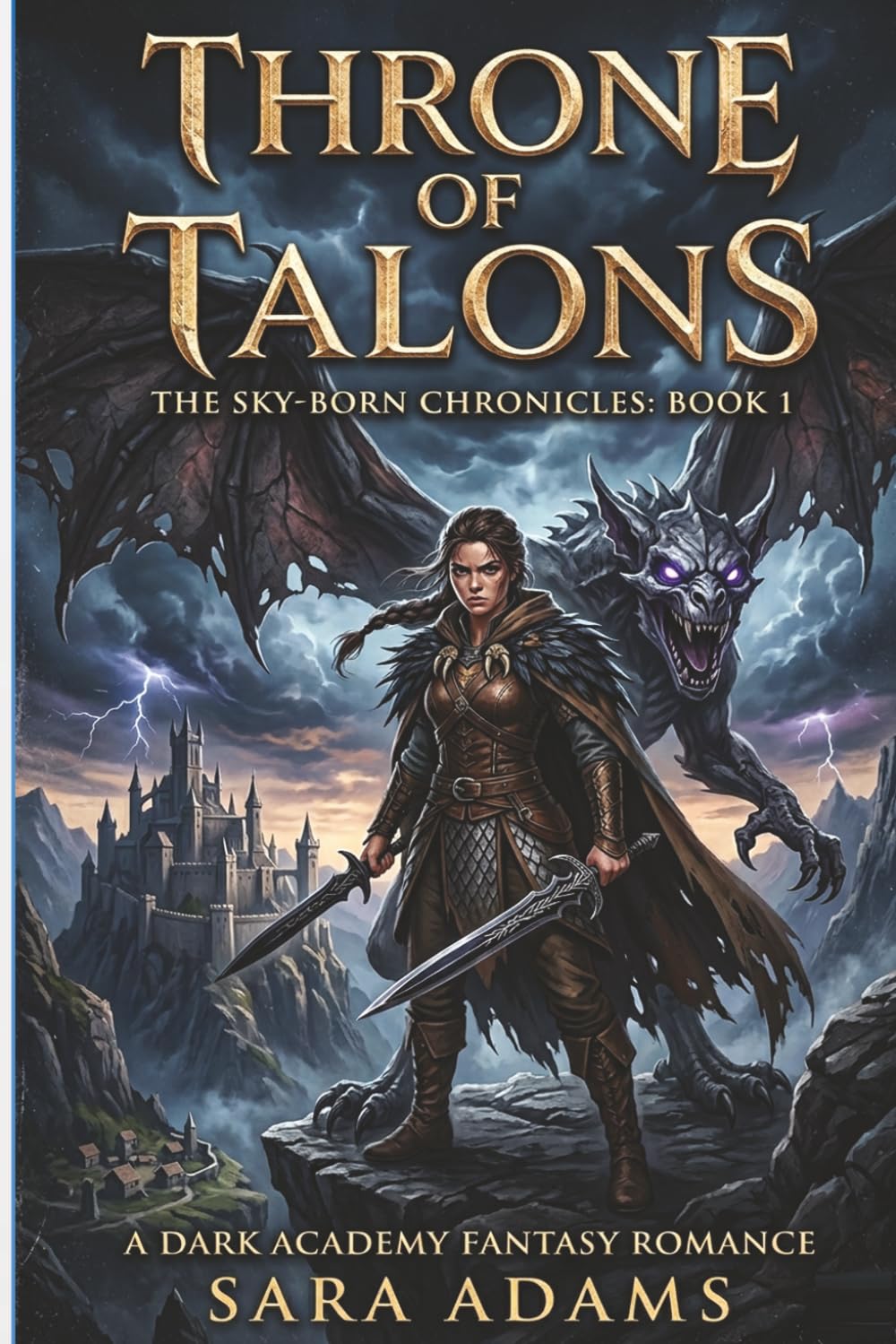 Throne of Talons: A Dark Academy Fantasy Romance