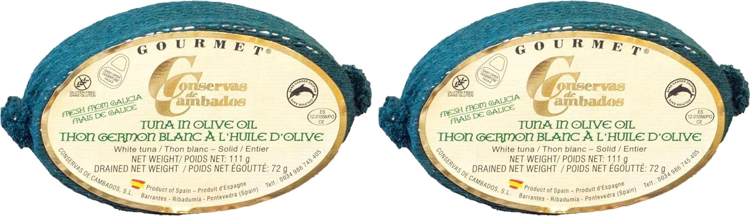 Bonito del Norte - Premium White Fin Tuna in Olive Oil (Pack of 2)