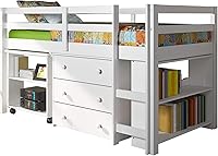 Vista 4 de Donco Kids cama baja tipo estudio loft