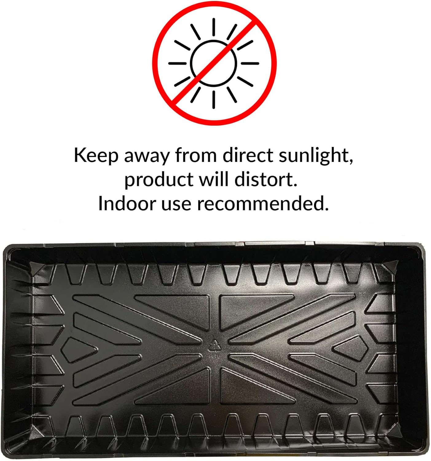 Jiffy Seed Starter Tray with Humidity Dome - Lightweight Propagation Tray - 10 Pack - Plastic