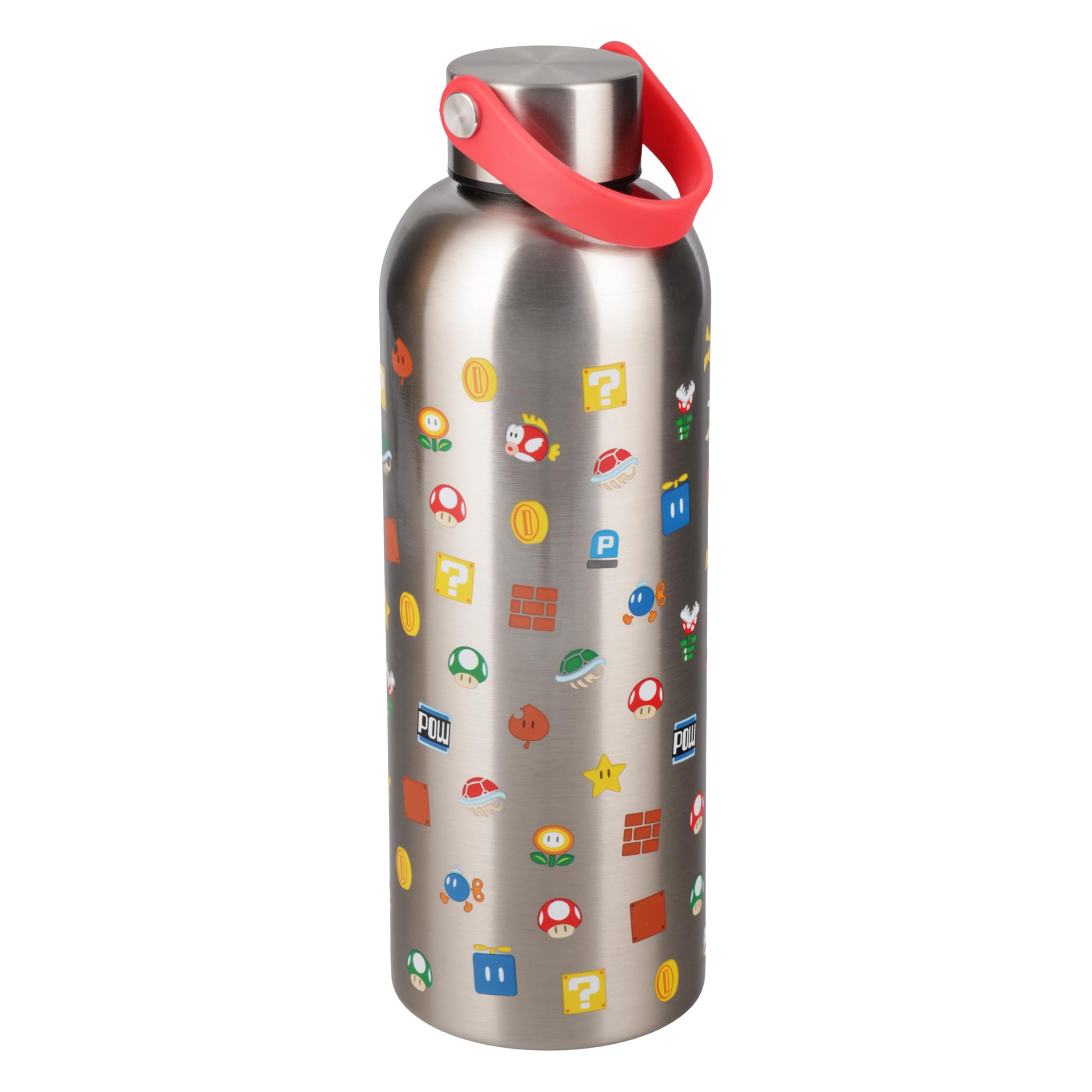 Gourde Super Mario de qualité premium en acier inoxydable durable