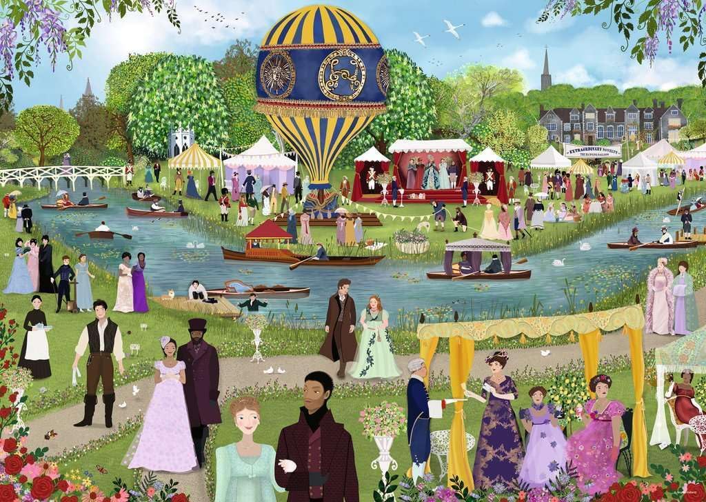 Ravensburger Bridgerton - Seeing and Being Seen -1000 Piece Puzzle for Adults