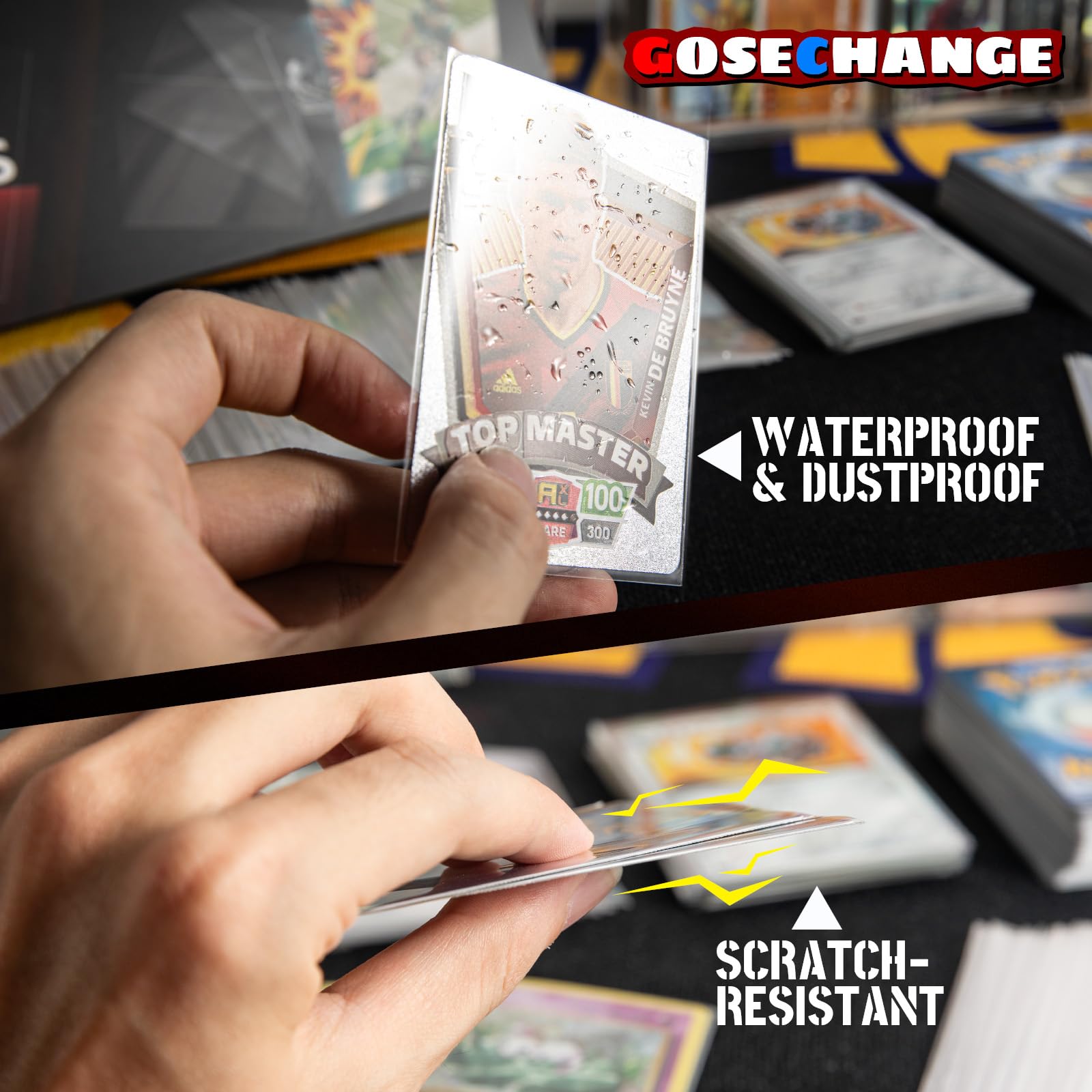 GoesChange Penny Card Sleeves for Trading Cards, 800 Count