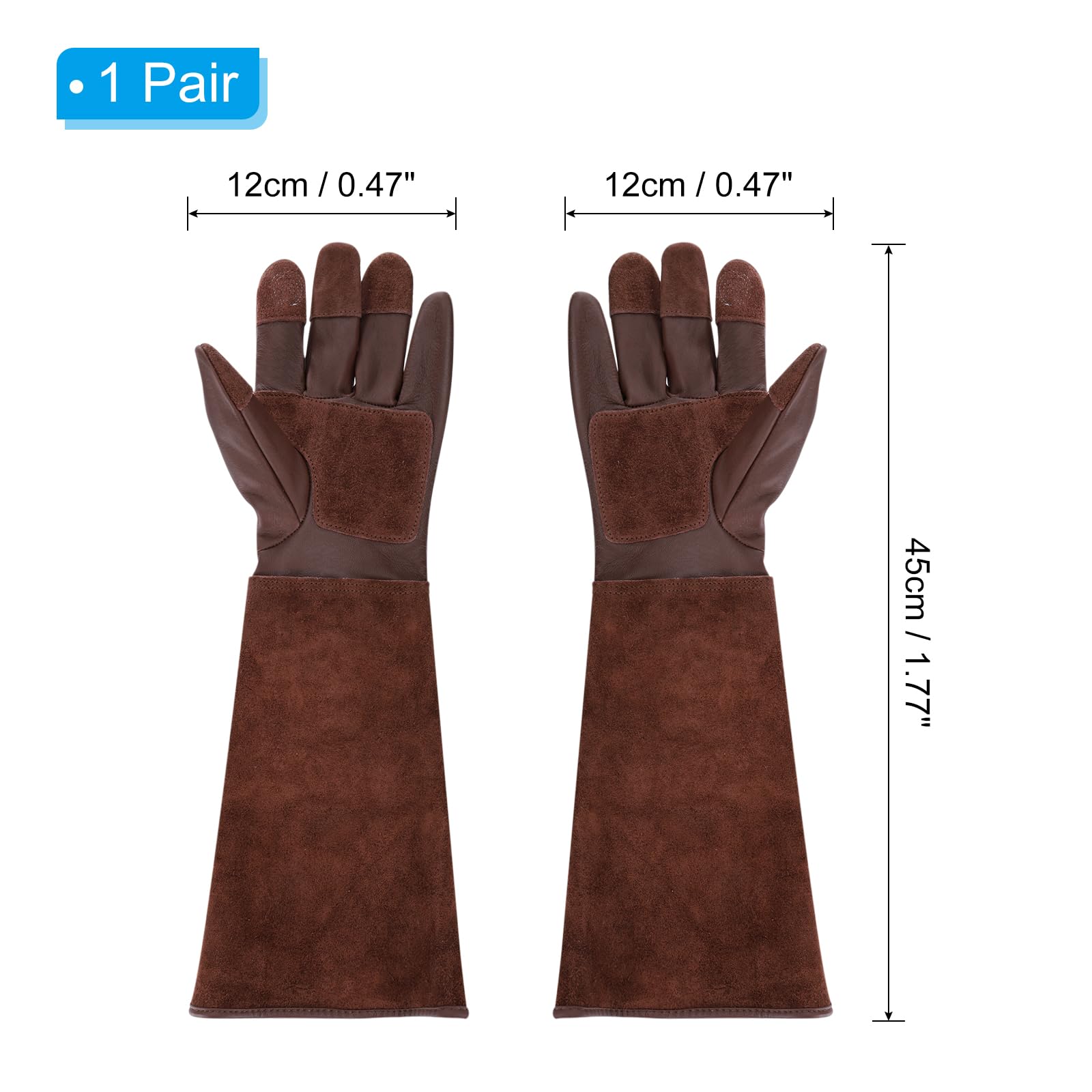 PATIKIL XL Long Gardening Gloves - Image 2