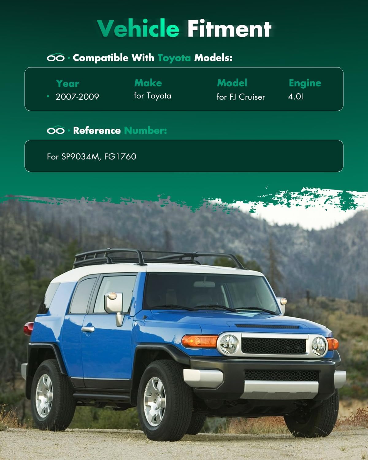 SCITOO Fuel Pump Electrical Assembly High Performance for for Toyota 2007-2009 FJ Cruiser Base,for Toyota 2008 FJ Cruiser Trail Teams Special Edition,for Toyota 2007 FJ Cruiser TRD Special Edition