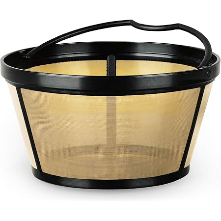 4 Cup Basket Coffee Filter GoldTone Reusable 4-Cup Coffee Filter Basket For  Mr. Coffee Machines - Stainless Steel Mr. Coffee Filter