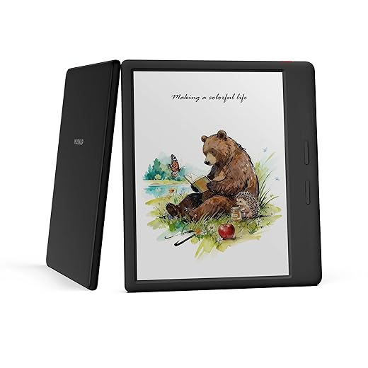 Ocean C 64GB+4GB 7” Color eBook Reader Supports Handwriting, 7” Color E-Ink Paper Tablet with Long Battery Life for Reading and Writing (Not Included Musnap Stylus Pen)